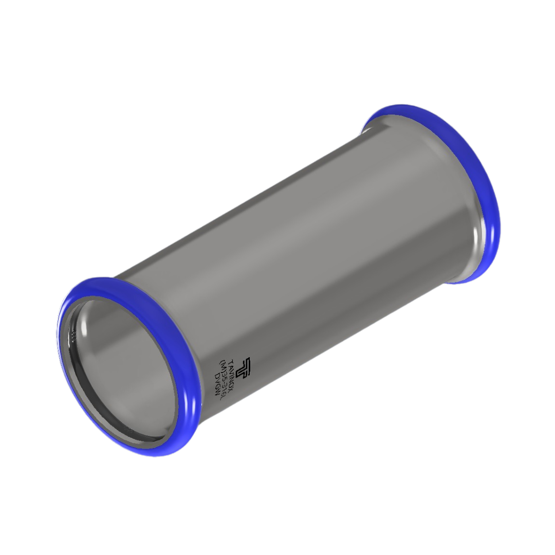 PRESS 316L Nátrubek přesuvný (FxF) 54 mm