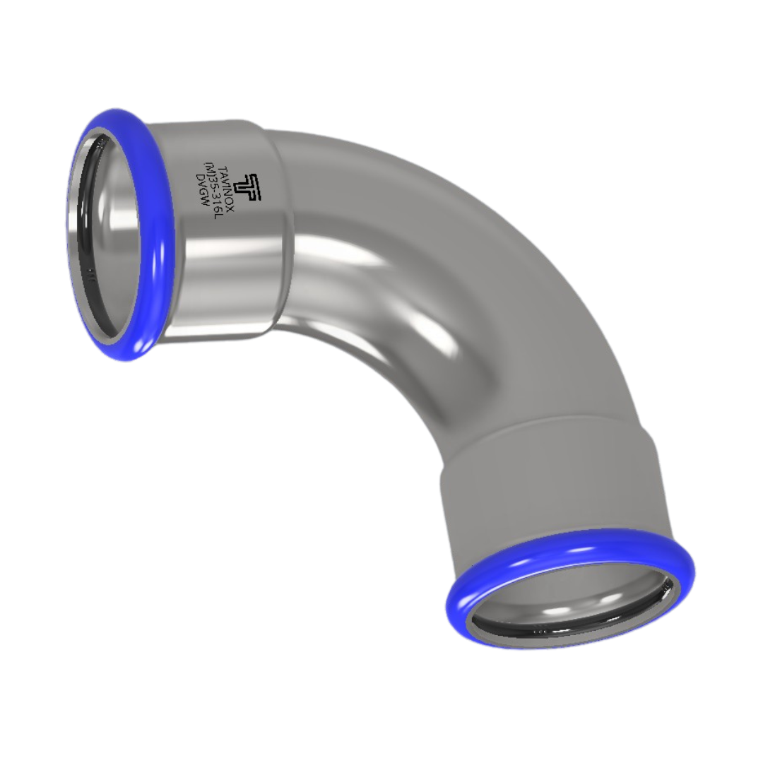 PRESS 316L Oblouk 90° (FxF) 76,1 mm