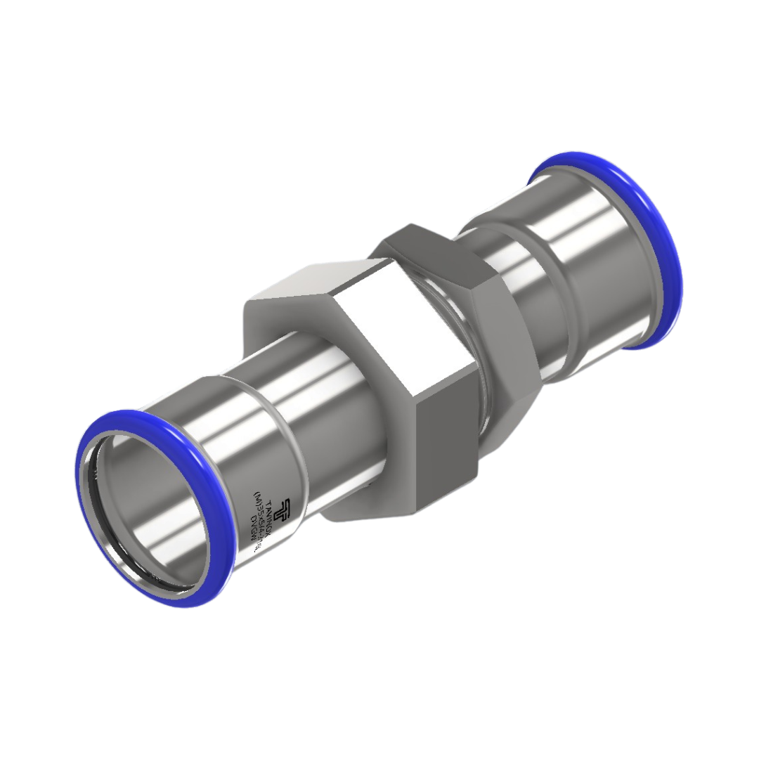 PRESS 316L Spojka s převlečnou maticí (FxF) 22 mm
