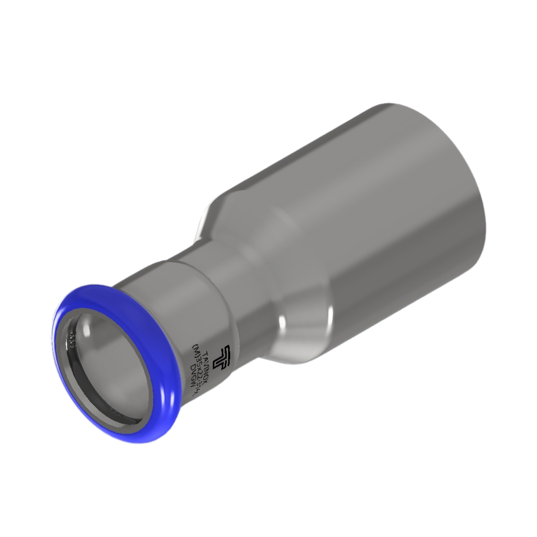 PRESS 316L Redukovaná vsuvka (MxF) 42 x 28 mm